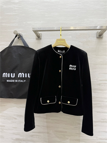 미우미우 벨벳 자켓 M73508 2025/신상