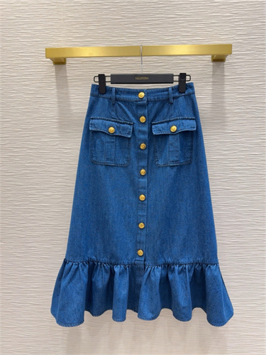 발렌티노 데님 스커트 V52904 2025/신상