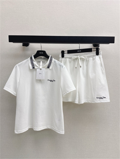디올 폴로 티셔츠 반바지 세트 D93409 2025/신상