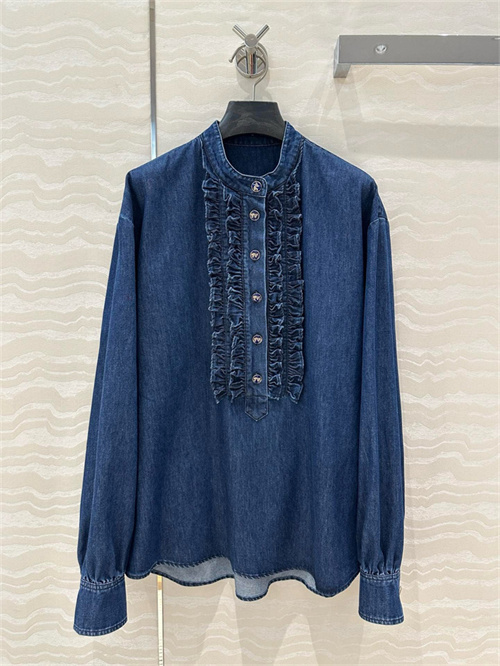 발렌티노 데님 긴팔 셔츠 V73209 2025/신상