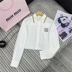미우미우 긴팔 셔츠 M72409 2025/신상