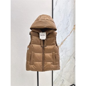 막스마라 후드 패딩 조끼 (충전재-거위털) M55204 2025/신상