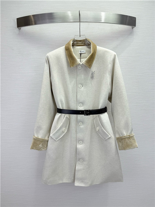 생로랑 코트 Y44509 2025/신상