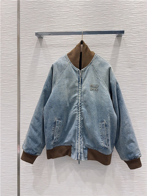 미우미우 데님 솜 자켓 M83805 2025/신상