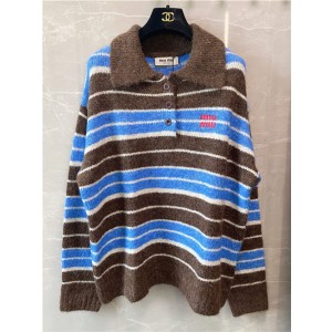 미우미우 긴팔 폴로 니트 M72600 2025/신상