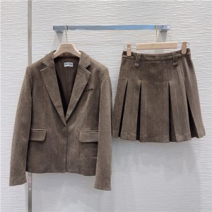 미우미우 자켓 스커트 세트 M34508 2026/신상