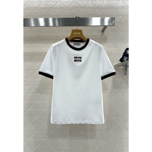 미우미우 반팔 티셔츠 M91551 2026/신상