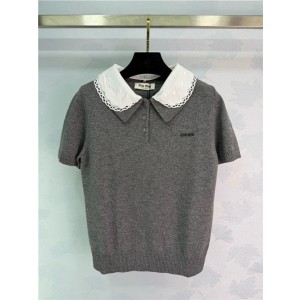 미우미우 반팔 폴로 니트 M32651 2026/신상