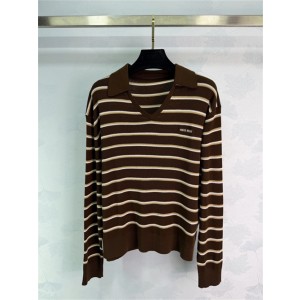 미우미우 긴팔 폴로 니트 M72804 2026/신상