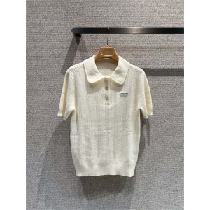 미우미우 반팔 폴로 니트 M32803 2026/신상