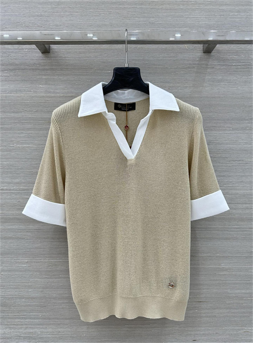 로로피아나 반팔 폴로 니트 L92856 2026/신상