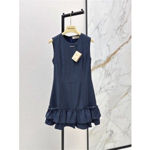 미우미우 민소매 원피스 M63102 2026/신상