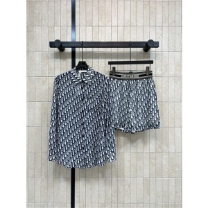 디올 긴팔 셔츠 반바지 세트 D83608 2026/신상