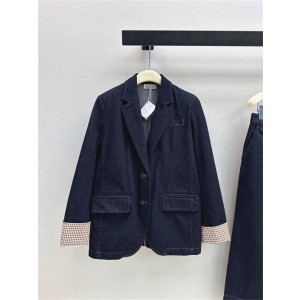 브루넬로 쿠치넬리 데님 양복 자켓 B83408 2026/신상