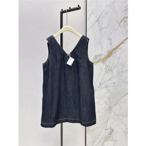 브루넬로 쿠치넬리 데님 민소매 원피스 B12607 2026/신상