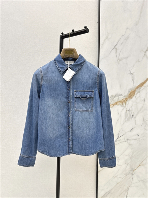 브루넬로 쿠치넬리 데님 셔츠 B12907 2026/신상