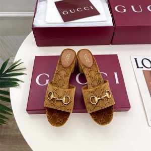 구찌 여성용 슬리퍼 (굽높이5.5CM) G80974-2 2026/신상