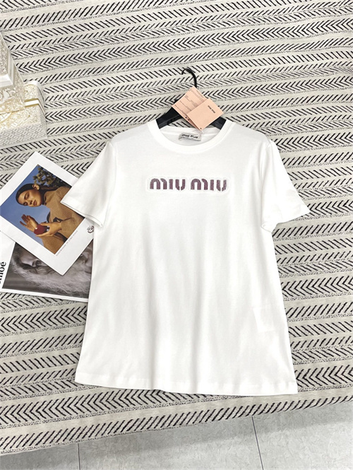 미우미우 반팔 티셔츠 M91351 2026/신상