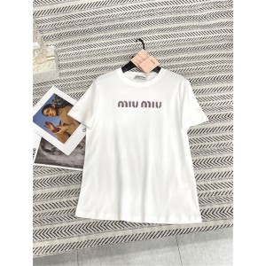 미우미우 반팔 티셔츠 M91351 2026/신상