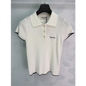 미우미우 반팔 폴로 니트 M51804 2026/신상