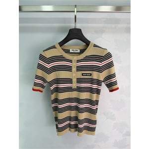 미우미우 반팔 폴로 니트 M91856 2026/신상