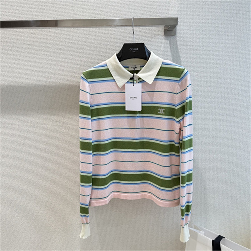 셀린느 긴팔 폴로 티셔츠 C82499 2026/신상