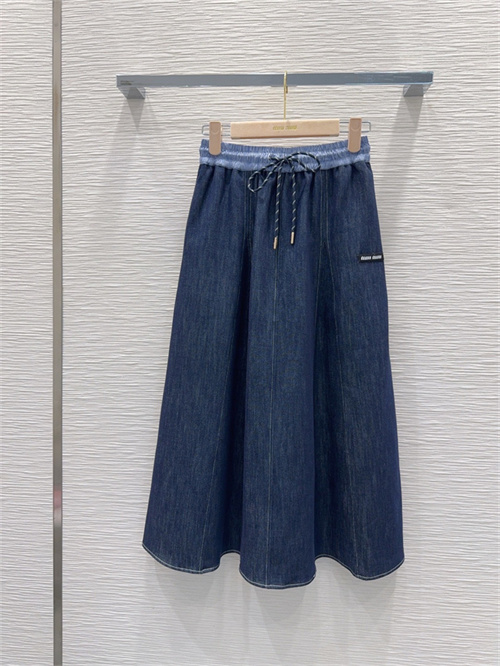 미우미우 데님 스커트 M92607 2026/신상